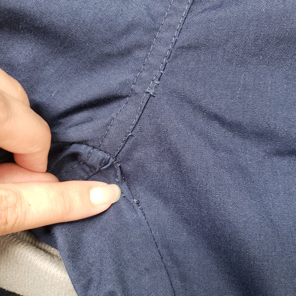 Blackstar Scrub Pants Womens XL Blue Bottoms Drawstring Elastic Waist Pockets - Picture 10 of 16